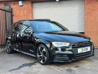Begagnad Audi S3 Sportback Black Edition 2019 Svart Halvkombi