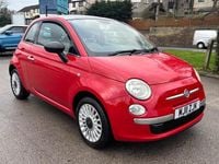 Used Fiat 500 Lounge 69 HP (50 kW) 2011 Red Hatchback
