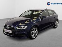 Used Audi A3 S-Line 2019 Blue Sedan