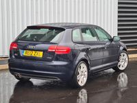 Used Audi A3 S-Line 2012 Blue Hatchback