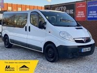 Used Vauxhall Vivaro 115 HP (84 kW) 2014 White MPV