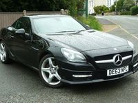 Used Mercedes SLK200 AMG 184 HP (135 kW) 2013 Obsidian black metallic Cabriolet