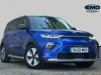 Used Kia Soul EV First Edition 147 kW (201 HP) 2020 Neptune blue /black roof SUV