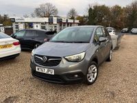 Used Vauxhall Crossland X S 99 HP (72 kW) 2017 Grey SUV