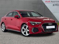 Used Audi A3 S-Line 147 HP (108 kW) 2020 Red Sedan