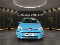 Used VW up! high up! 75 HP (55 kW) 2016 Blue Hatchback