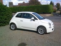 Used Fiat 500 Pop Star 2016 White Hatchback