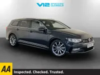 Begagnad VW Passat R-line 2021 Grå Kombi
