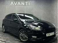 Second-hand Ford Focus ST-Line X 140 CP (102 kW) 2017 Negru Hatchback