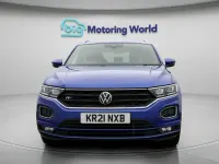 Used VW T-Roc R-line 150 HP (110 kW) 2020 Blue SUV