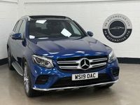 Used Mercedes GLC220 AMG line 194 HP (142 kW) 2019 Blue SUV