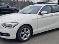 Used BMW 116 Sport Line 2014 White Hatchback