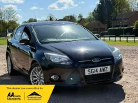 Used Ford Focus Zetec 125 HP (91 kW) 2014 Black Hatchback