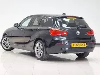 Used BMW 118 Sport Line 136 HP (100 kW) 2019 Black Hatchback