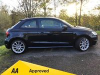 Used Audi A1 S-Line 125 HP (91 kW) 2017 Black Hatchback