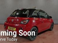Used Vauxhall Adam S 70 HP (51 kW) 2018 Red Hatchback