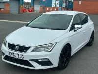 Used Seat Leon FR 150 HP (110 kW) 2017 White Hatchback