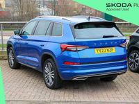 Used Skoda Kodiaq LAURIN & KLEMENT 196 HP (144 kW) 2023 Race blue metallic SUV