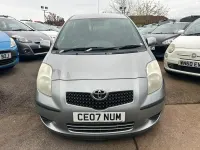 Used Toyota Yaris 2007 Silver Hatchback