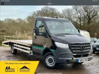 Begagnad Mercedes Sprinter 2019 Svart Van