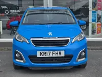 Used Peugeot 108 Allure 82 HP (60 kW) 2017 Blue Hatchback