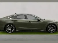 Used Audi A5 S-Line 200 HP (147 kW) 2024 Green Hatchback