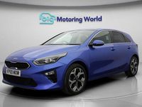 Used Kia Ceed 138 HP (101 kW) 2019 Blue Hatchback
