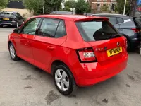 Used Skoda Fabia SE 110 HP (80 kW) 2018 Red Hatchback