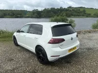 Used VW Golf VII GTD 184 HP (135 kW) 2017 White Hatchback