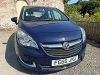 Used Vauxhall Meriva 99 HP (72 kW) 2016 Blue MPV
