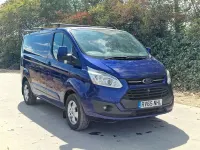 Used Ford Transit Custom Limited 125 HP (91 kW) 2015 Blue Van