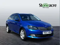 Used Skoda Fabia SE L 108 HP (79 kW) 2017 Blue Estate