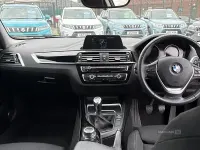 Used BMW 118 Sport Line 2019 White Hatchback