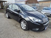 Used Vauxhall Corsa Design Edition 75 HP (55 kW) 2016 Black Hatchback