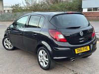 Used Vauxhall Corsa 2011 Black Hatchback