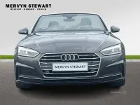 Used Audi A5 Cabriolet S-Line 190 HP (139 kW) 2018 Grey Cabriolet