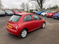 Used Nissan Micra Acenta 2009 Red Hatchback