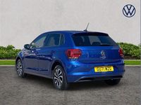 Usado VW Polo Active 95 HP (69 kW) 2021 Azul Citadino