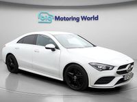 Used Mercedes CLA180 AMG line 136 HP (100 kW) 2021 White Sedan
