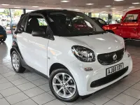 Used Smart ForTwo Cabrio Passion 71 HP (52 kW) 2019 Black Cabriolet