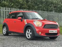Used Mini Cooper D Countryman 112 HP (82 kW) 2011 Red SUV
