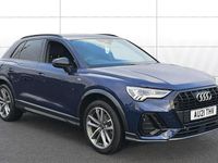 Used Audi Q3 Black Edition 150 HP (110 kW) 2021 Blue SUV
