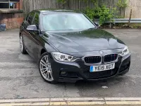 Used BMW 320 M Sport 2015 Black Sedan