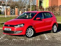 Used VW Polo SEL 2010 Red Hatchback