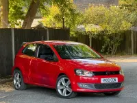 Used VW Polo SEL 90 HP (66 kW) 2010 Red Hatchback