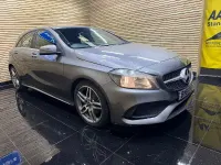 Used Mercedes A160 AMG line 102 HP (75 kW) 2017 Grey Hatchback