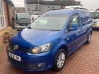 Used VW Caddy Maxi Highline 102 HP (75 kW) 2013 Blue MPV