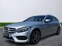 Used Mercedes C220 AMG line 2018 Silver