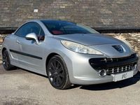 Używany Peugeot 207 CC GT 2008 Srebrny Kabriolet