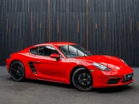 Used Porsche 718 Cayman 2016 Red Coupe